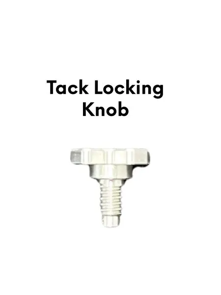 Locking screw knob design