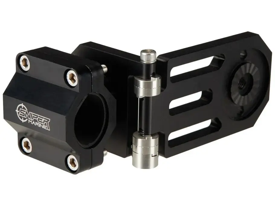 Adjustable bicycle seat mount component