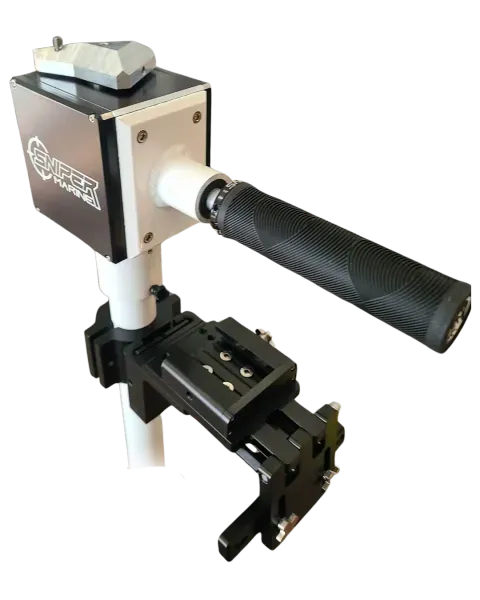 Camera stabilizer with grip handle