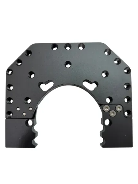 Metal bracket with multiple holes